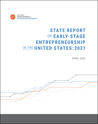 2021 Early-Stage Entrepreneurship State Report cover