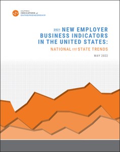 2021 New Employer Business Indicators in the United States: National and State Trends report cover